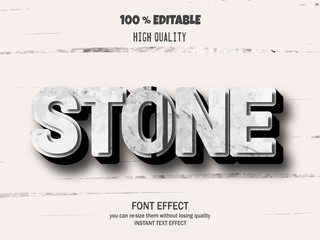 Modern 3d text effect, editable font effect
