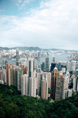 Fototapeta na wymiar Hong Kong City landscape 