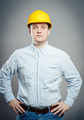 Happy Young Engineer Portrait