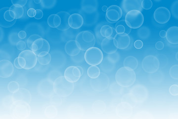 Abstract pattern background blue burst with glitter bubble light and glow sparkle. blue bokeh blur background texture with soft bright white. wallpaper modern smooth relax. design bokeh sky color cool