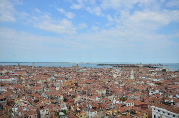 landscape of venice in Italy