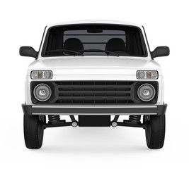 Pickup Truck Isolated