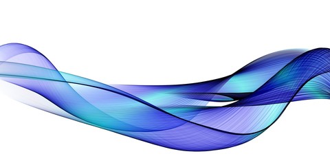 Color light blue abstract waves design
