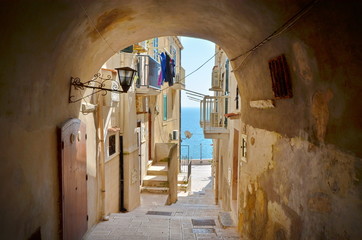 landscape in Vieste Italy