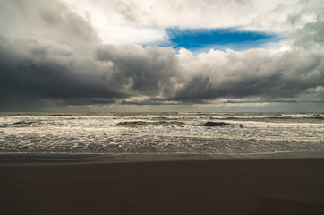 Storm on the Beach