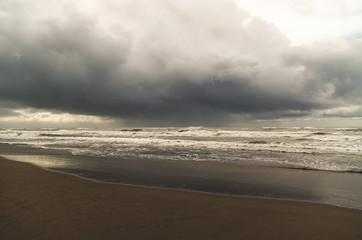 Storm on the Beach