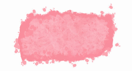 Banner Pink watercolor background for your design, watercolor background concept, vector.