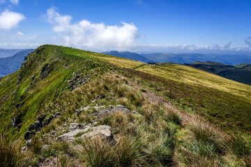 Puy Mary and Chain of volcanoes of Auvergne, Cantal, France