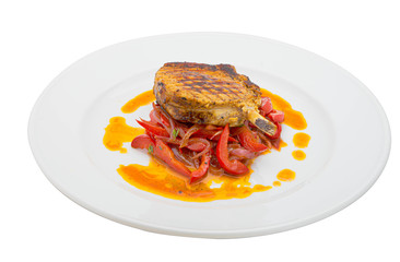 pork chop with bone