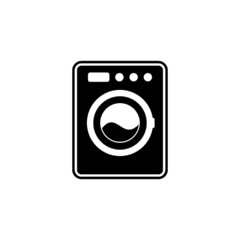 Washing machine icon isolated on white background
