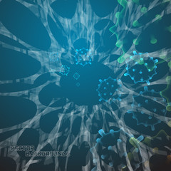 Corona virus covid19 scene vector healthy concepts wallpaper backgrounds