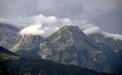 Triglavski Narodni Park Slovenia, Julian Alps in Slovenia, Alijazev House on the way to the top, crown of the mountains of Europe, the highest mountain