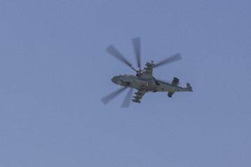 Aerobatics on a Ka-52 Hocum-B helicopter