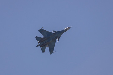 Aerobatics on the Su-27 Flanker-E 
