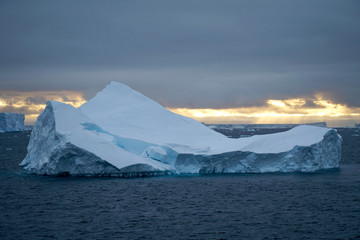 Iceberg Floating