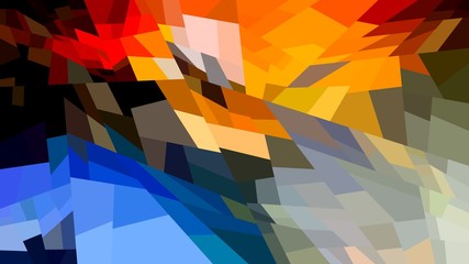 Abstract Colorful Geometrical Artwork,Abstract Graphical Art Background Texture,Modern Conceptual Art.3D Rendering
