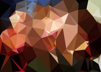 Obraz premium Abstract Colorful Geometrical Artwork,Abstract Graphical Art Background Texture,Modern Conceptual Art.3D Rendering