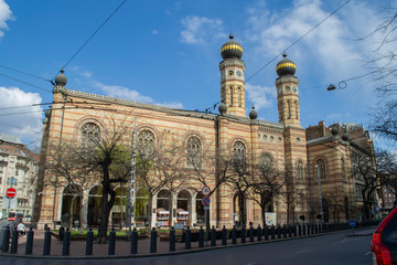 Obraz premium Budapest Great Synagogue - the largest synagogue in Europe