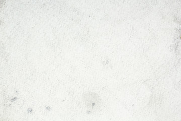White dirty sheet of paper with grey stains texture background.