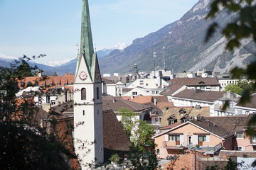 Obraz premium Kirche Chur