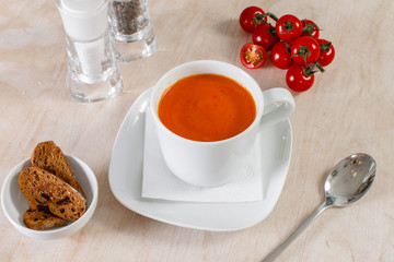 Cream tomato soup