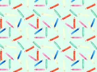 色鉛筆のパターン