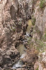 Obraz premium Beautiful Caminito del Rey near Malaga, Spain