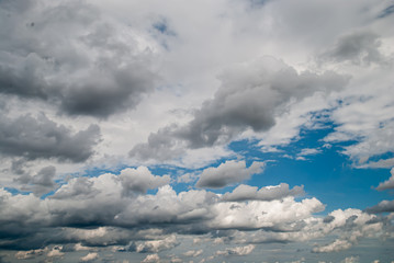 clouds in the sky