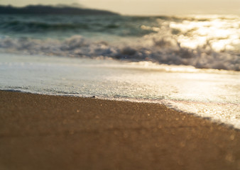 Strand, Wasser, Nahaufnahme