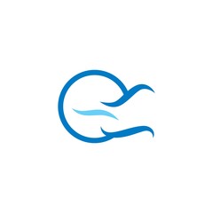 Water Wave symbol and icon Logo Template