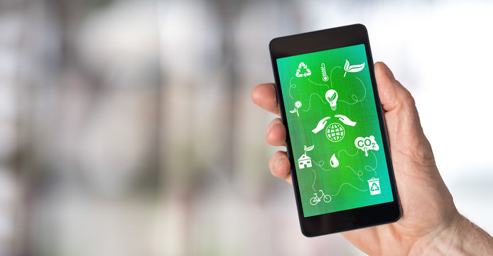 Environment protection concept on a smartphone