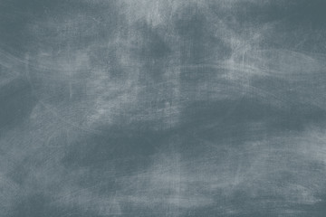 Dirty blue chalkboard - obrazy, fototapety, plakaty