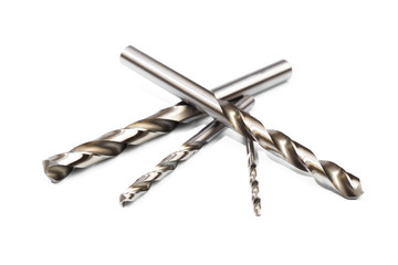 Professional cutting tools used for metalwork/woodwork. Isolated on white background. - Image