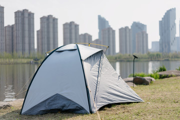 tent in park