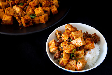 Mapo tofu with Chinese douban paste