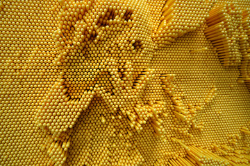 yellow fabric texture