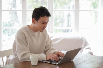 アジア人男性のポートレート