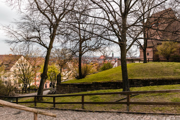 Small town in Nuremberg, Germany