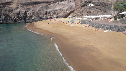 view of the beach