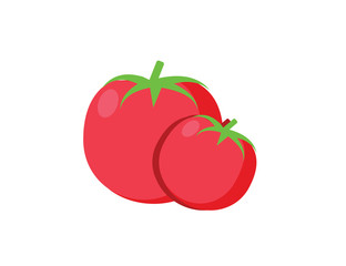 Tomato icon. Vector image. Food