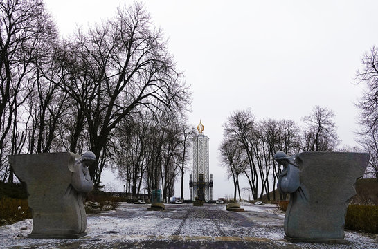 Monument of the Holodomor-genocide of 1932-1933