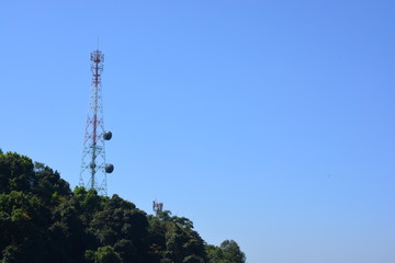 Antenna pillar, Mobile phone signal repeater equipment