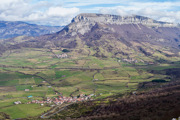 Obraz premium Lizarraga port beautiful nature in Navarra, Spain