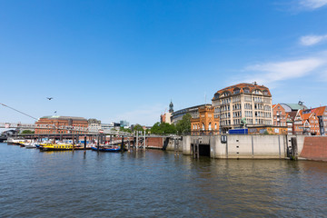 Naklejka premium Blick in die Hamburger Hafencity
