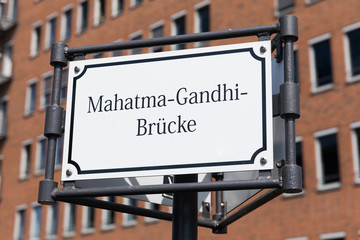 Obraz premium Schild der 