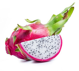 dragon fruit isolated on white background