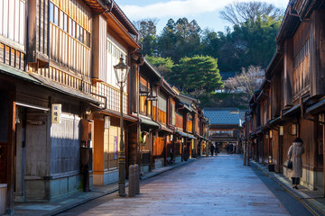 Fototapeta premium 金沢の旅 ひがし茶屋街