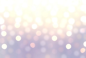 Sparkles close up on lilac iridescent blur backdrop. Glitter texture.