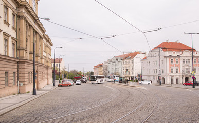 
Life in the city, abstract background