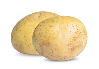 Potato vegetable isolated on white background